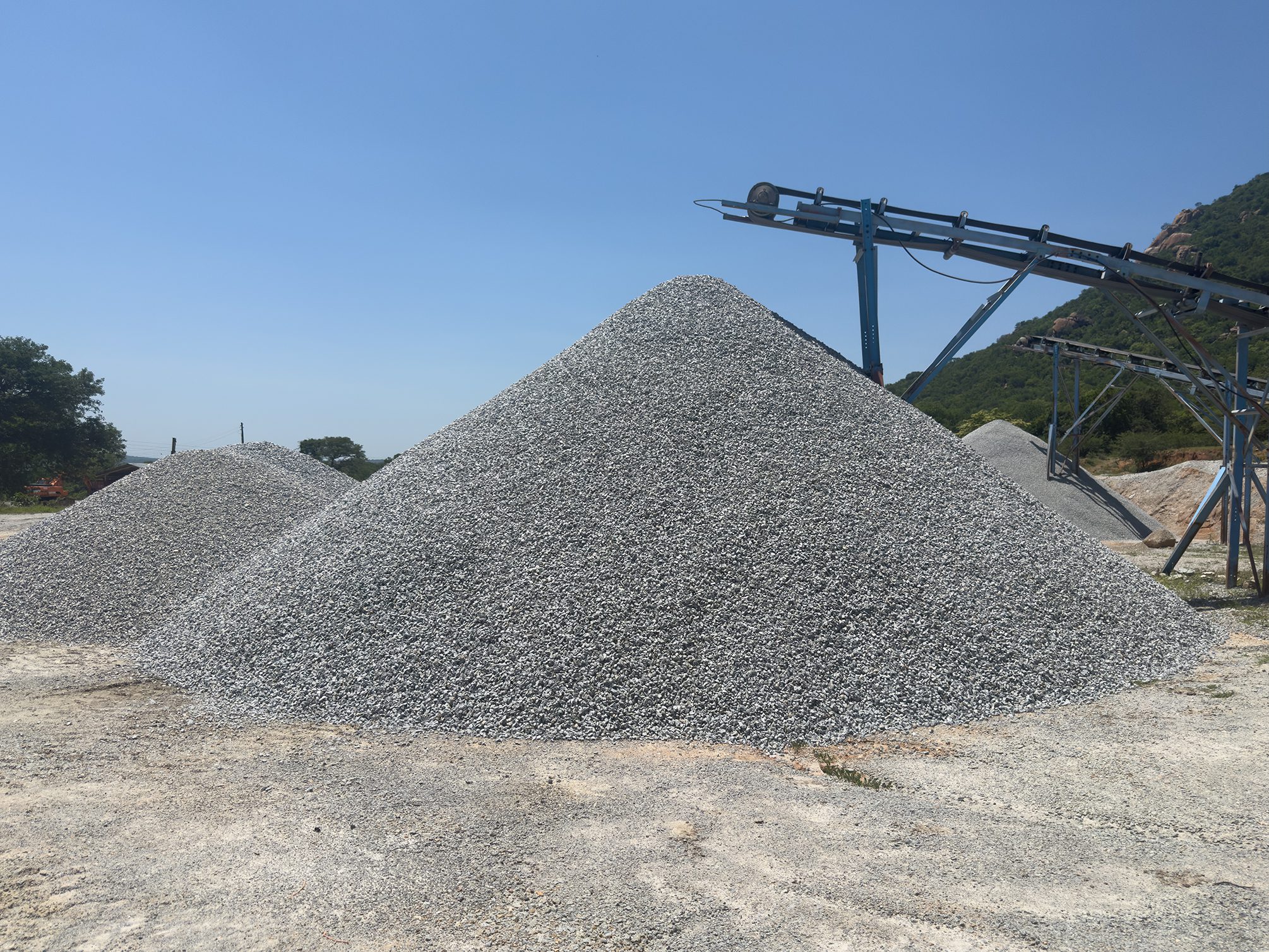 Crushed stone